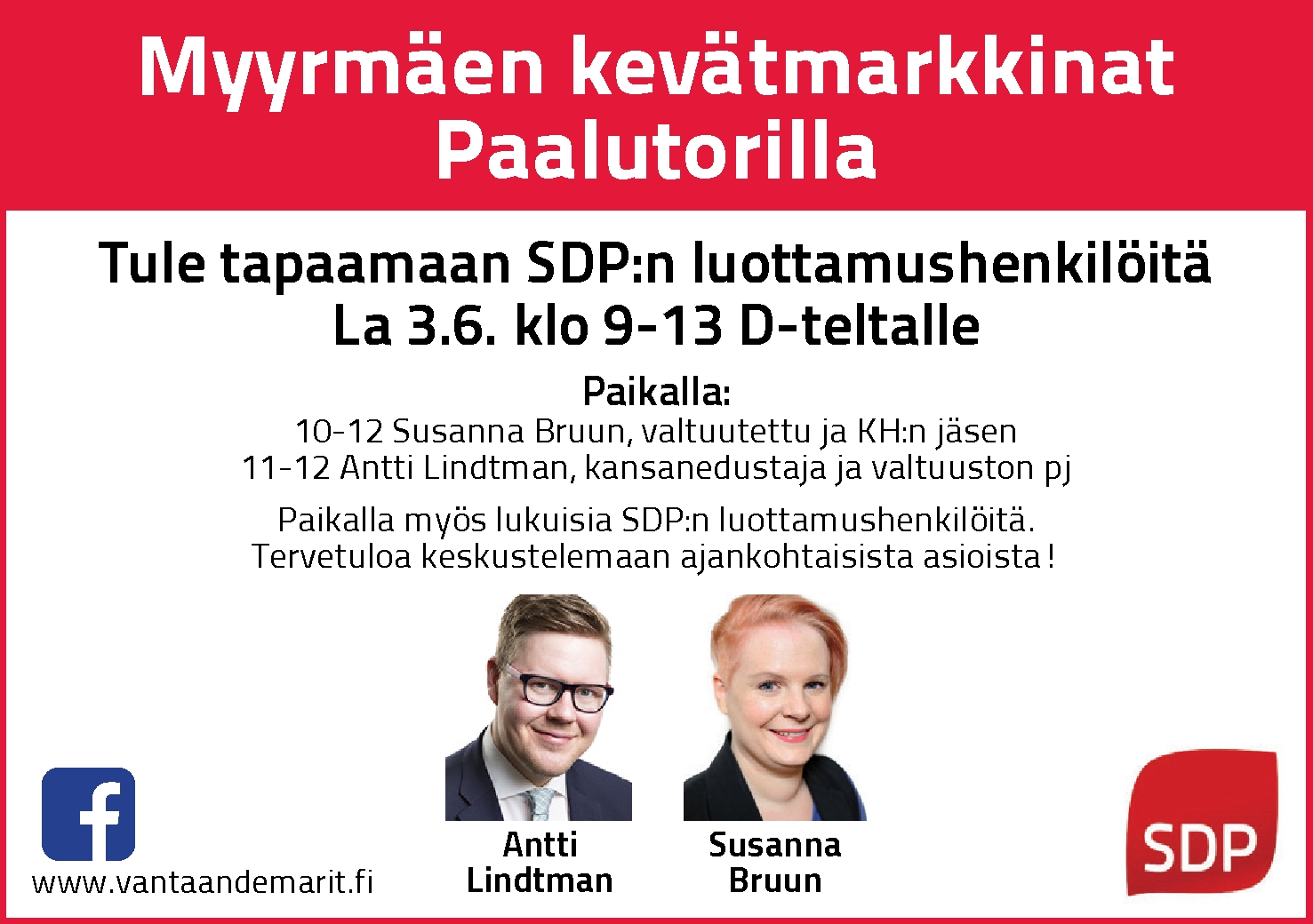 Vantaan Demarit Paalutorilla 3.6.2017