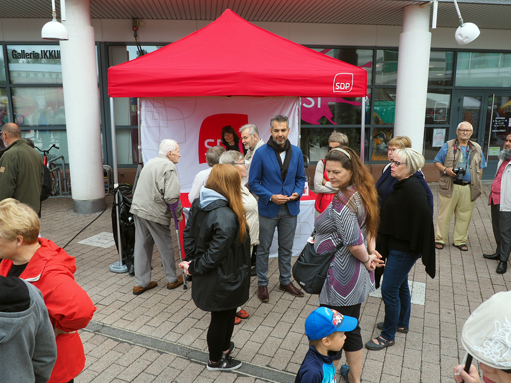 Vantaan Demarit Paalutorilla Lauantaina 18.5.