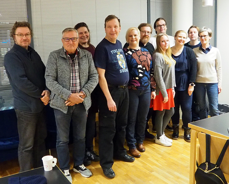 Syyskokous pidetty ja Sanna kävi