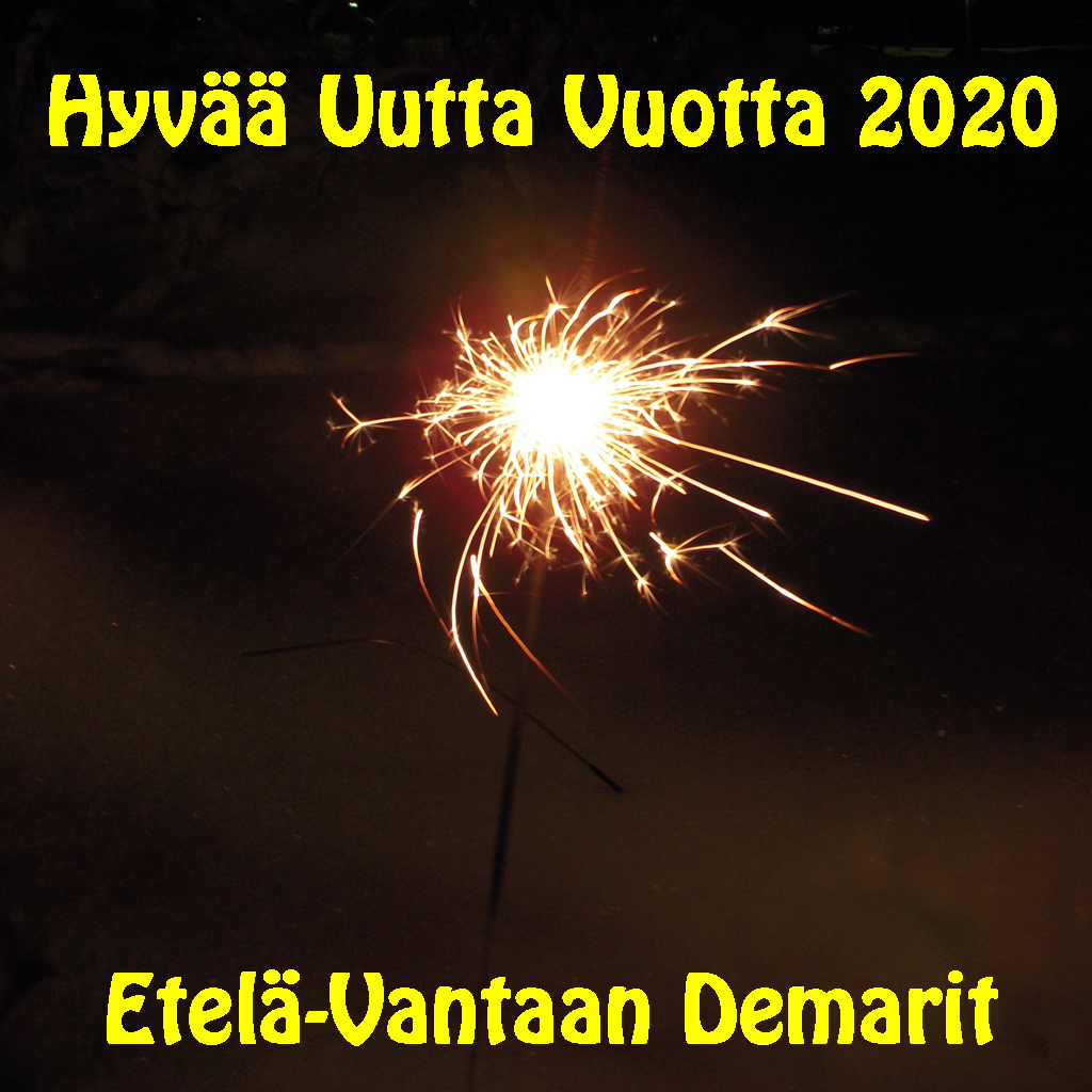 Hyvää Uutta Vuotta 2020