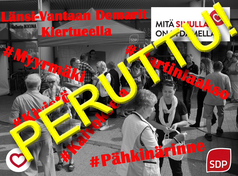 Länsi-Vantaan Demarit mitä sinulla on sydämmellä kiertue