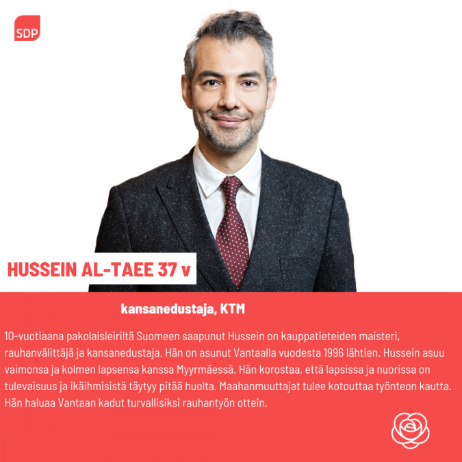 Hussein al-Taee kansanedustaja