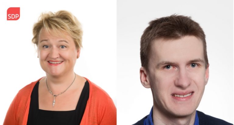 Kuntavaaliehdokkaat Ulla ja Teemu esittäytyvät