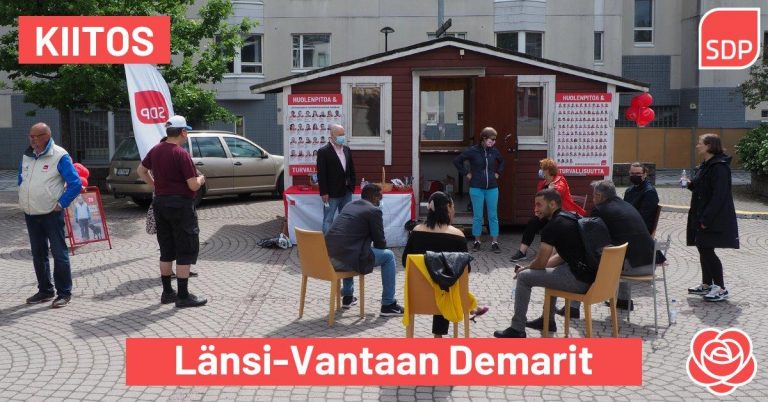 Länsi-Vantaan demareille kolme valtuutettua