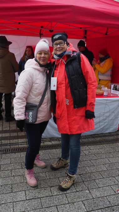 Jaana Heiskanen ja Anu Hall