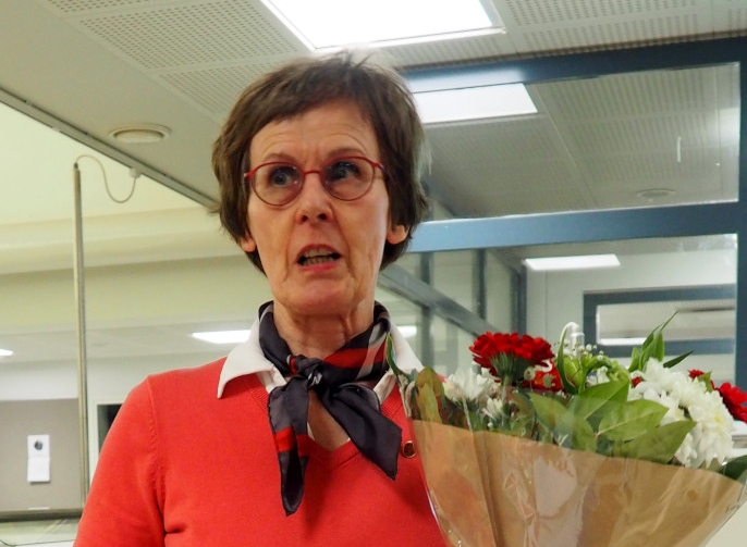 Tuija Ihalaiselle SDP:n kultainen ansiomerkki!