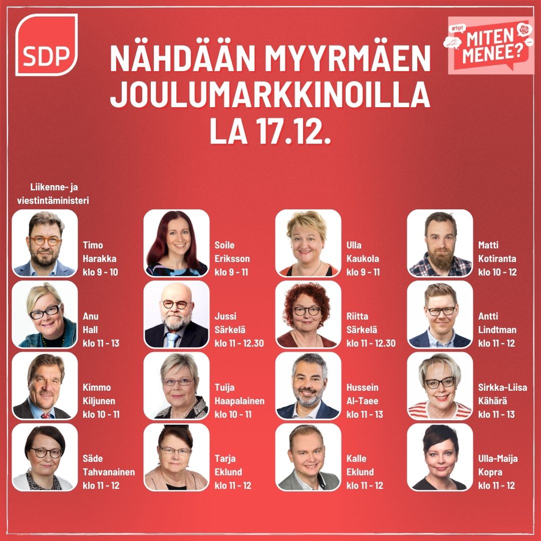 Vantaan Demarit joulumarkkinoilla 17.12.