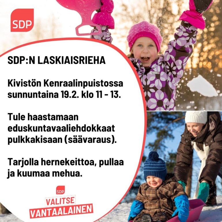 Laskiaisrieha Kivistössä
