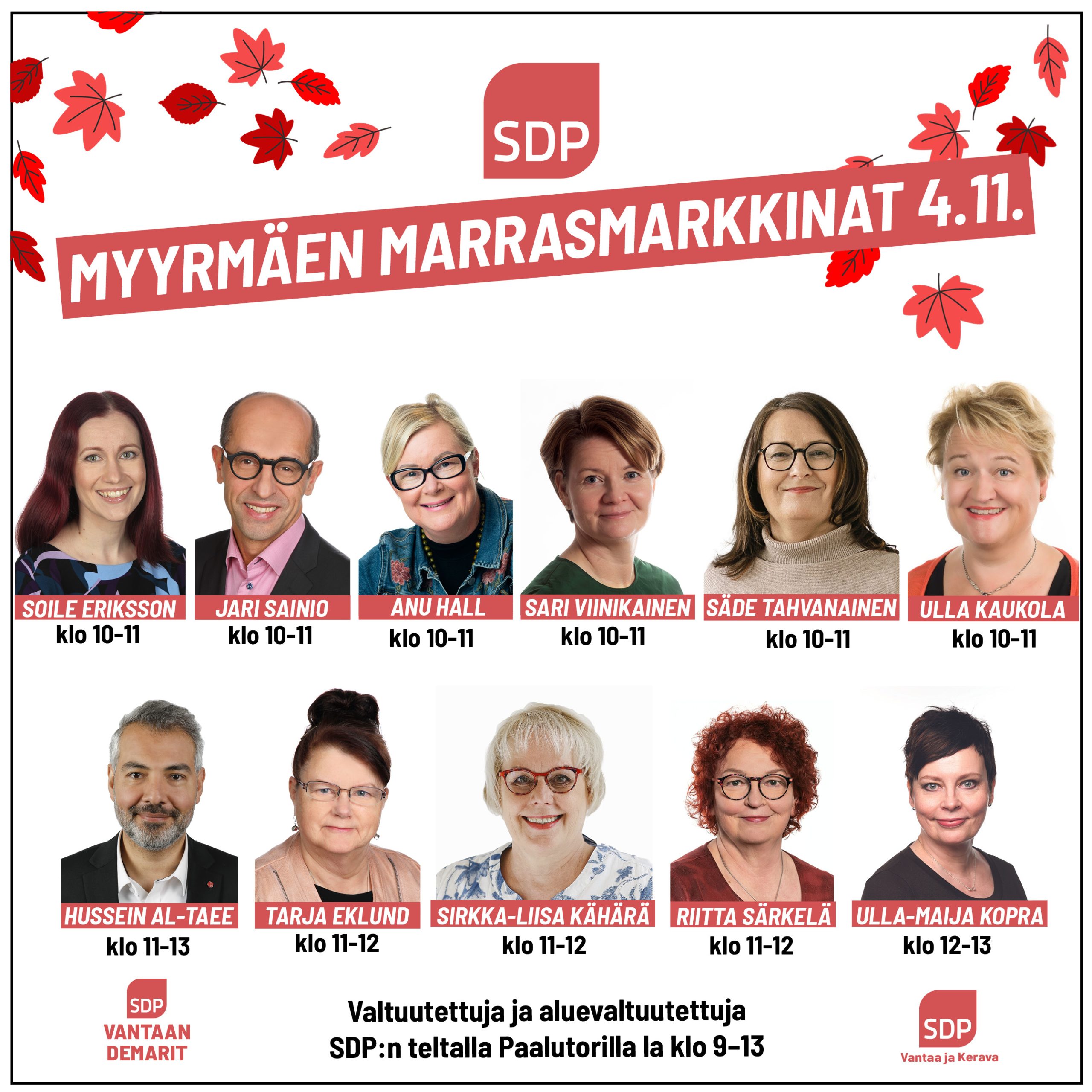 Vantaan Demarit Marrasmarkkinoilla