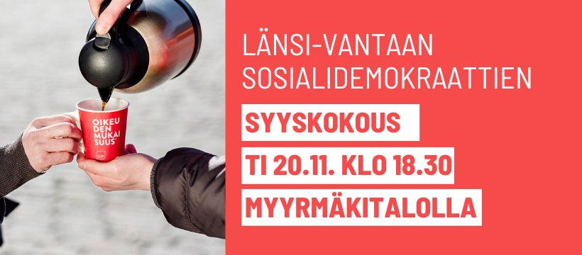 Tervetuloa syyskokoukseen