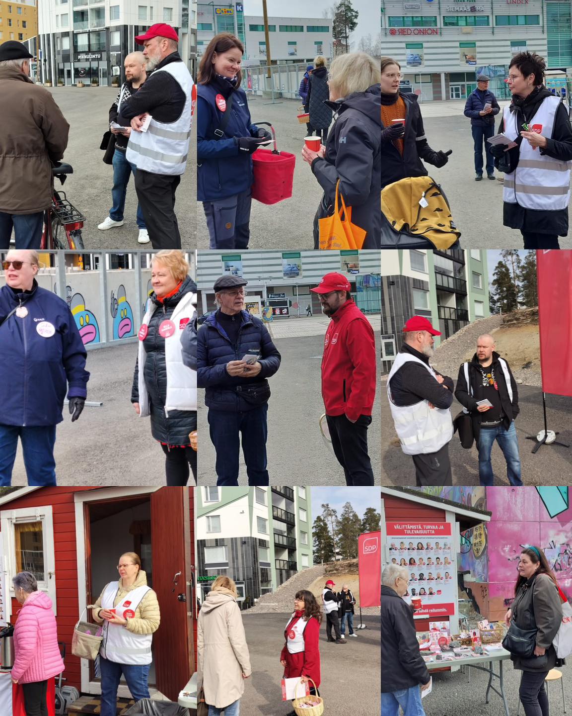 Näin vaalitupamme on auki Paalutorilla.